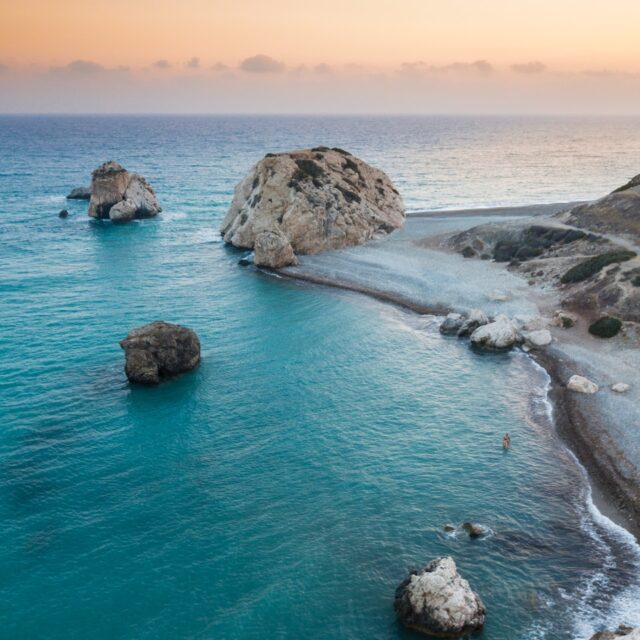 aerial photography of seashore beside body of water