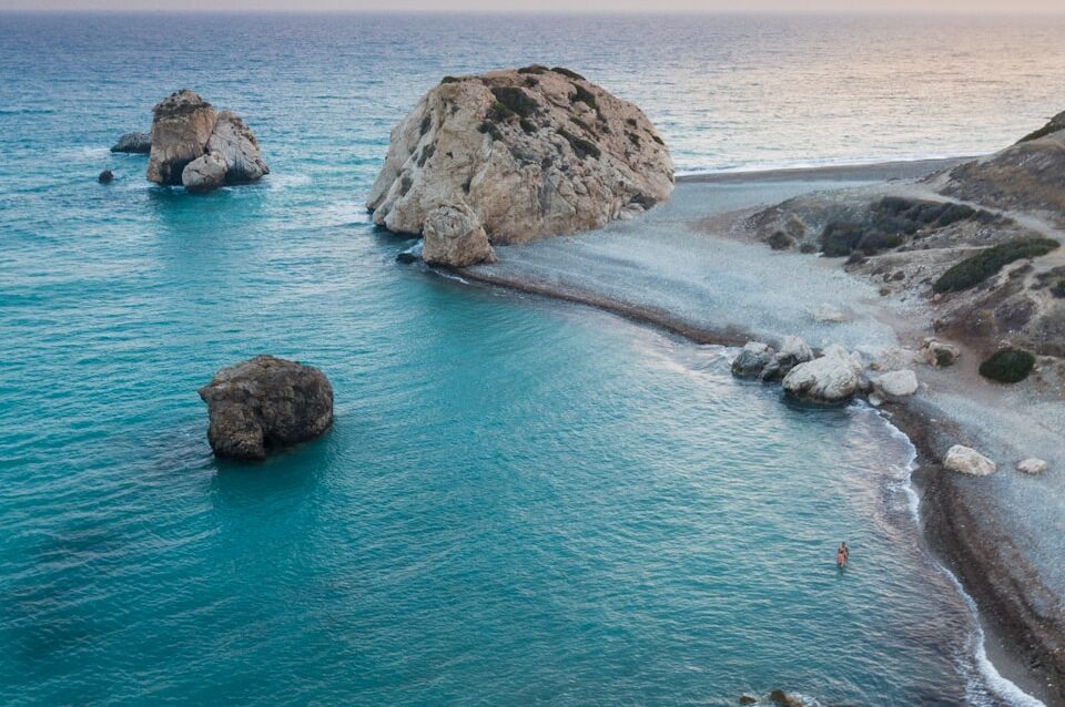 aerial photography of seashore beside body of water